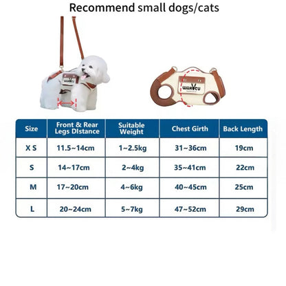 Dogs One-shoulder Portable Pet Backpack Traction Travel