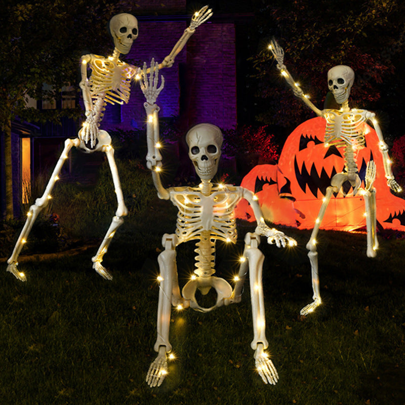 Hallowen Skeleton Home Decor With LED