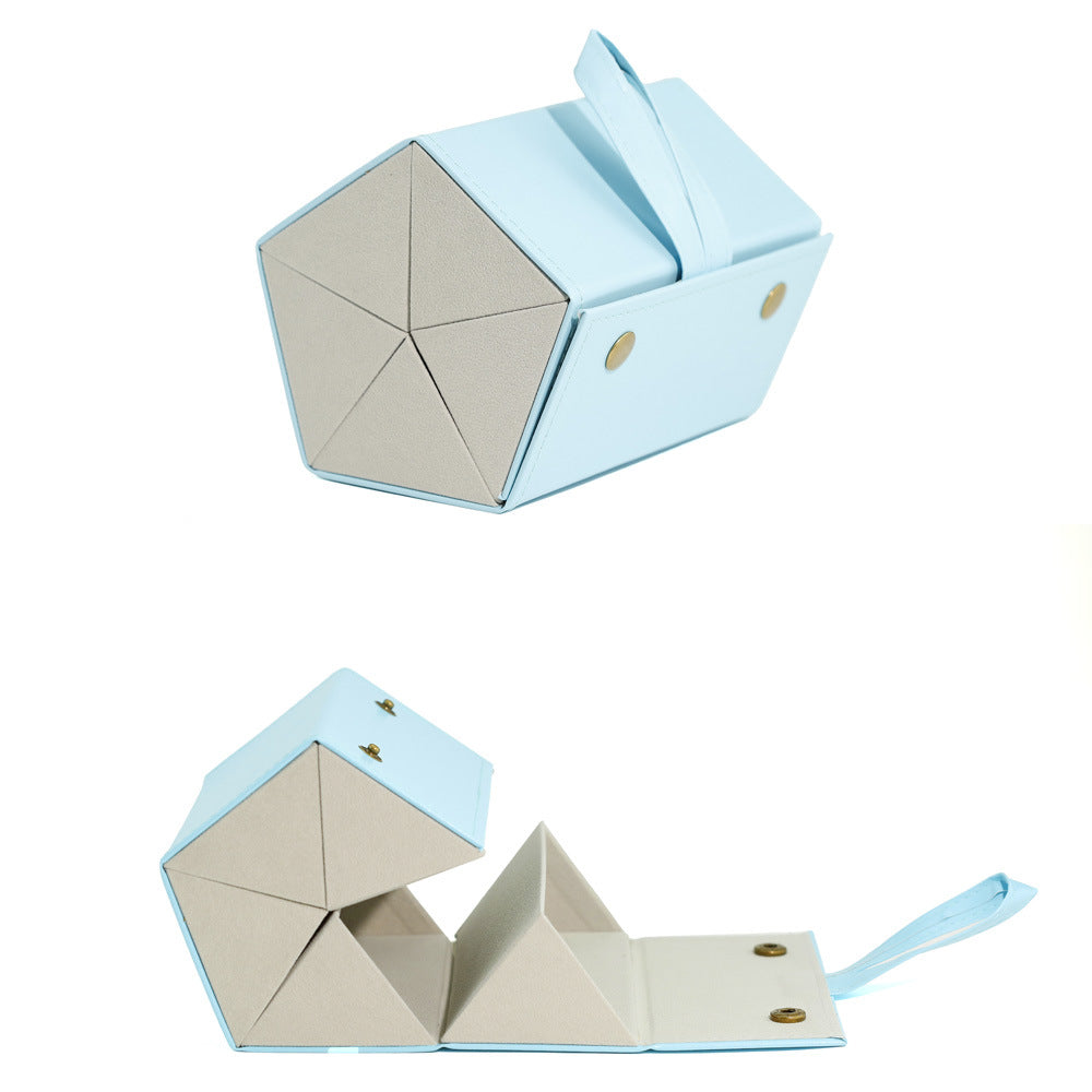 Portable Multi-folding Sunglasses Travel Storage Box