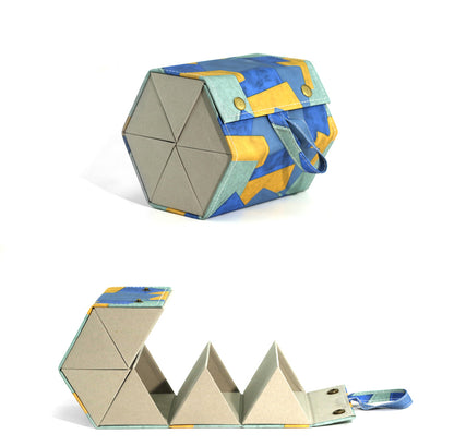 Portable Multi-folding Sunglasses Travel Storage Box