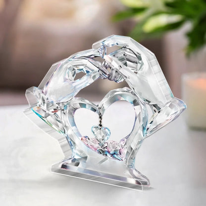 Custom Acrylic Plaque - Personalized Anniversary Wedding Gifts For Husband And Wife, Him And Her - Love Found Its Home