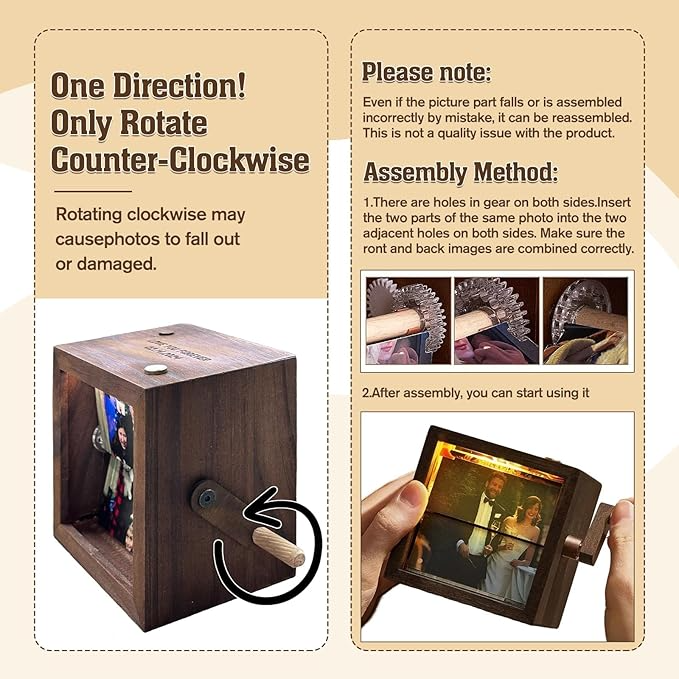 Custom Crant  Photo Box