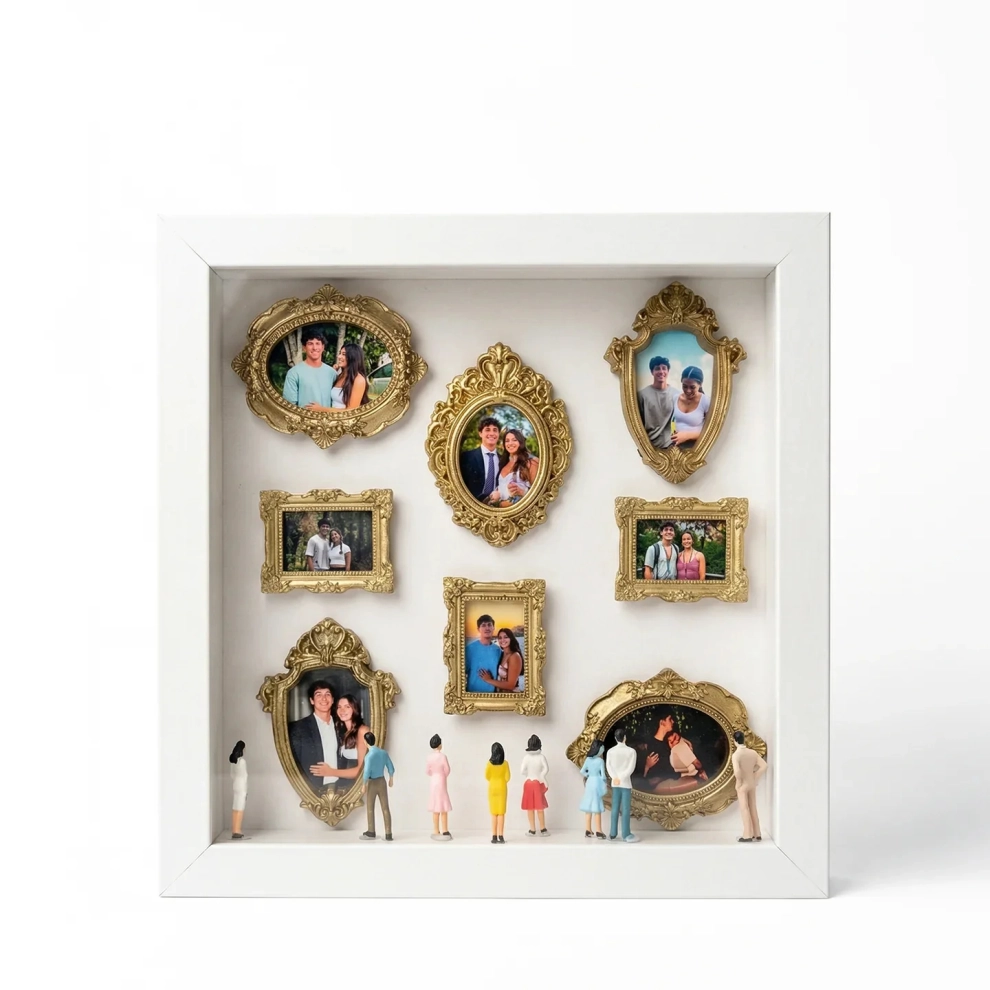 Custom Photo Frames for Couples, Friends, and Family - For Anniversaries, Holidays, and More