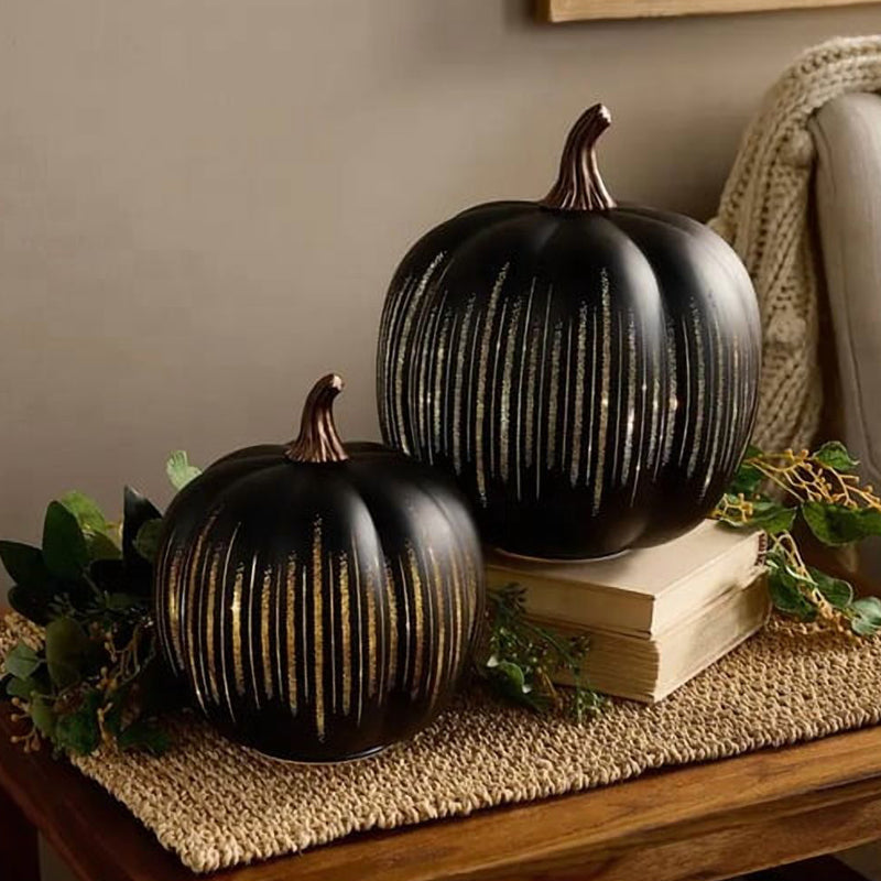LED Light Pumpkins Fall Halloween Decorations for Home