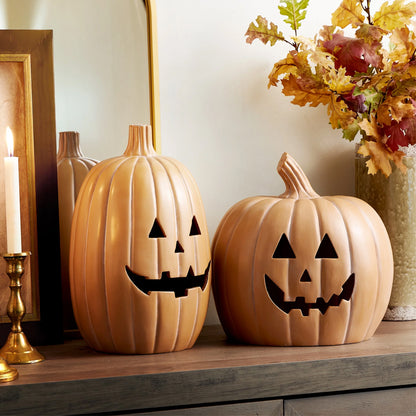 Halloween Pumpkin Lantern Glow Hollow Big Pumpkin