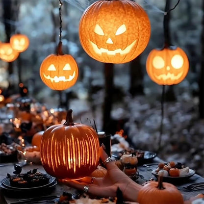 LED Light Pumpkins Fall Halloween Decorations for Home