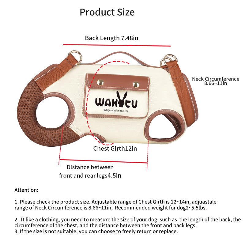 Dogs One-shoulder Portable Pet Backpack Traction Travel