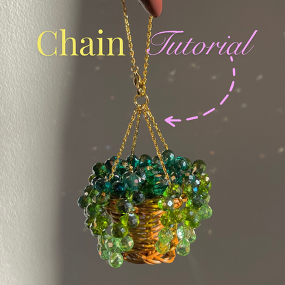 Glass Beaded Plant Gift